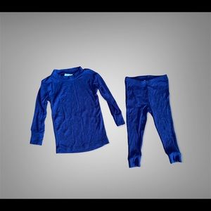 Bamboo ribbed pajama set